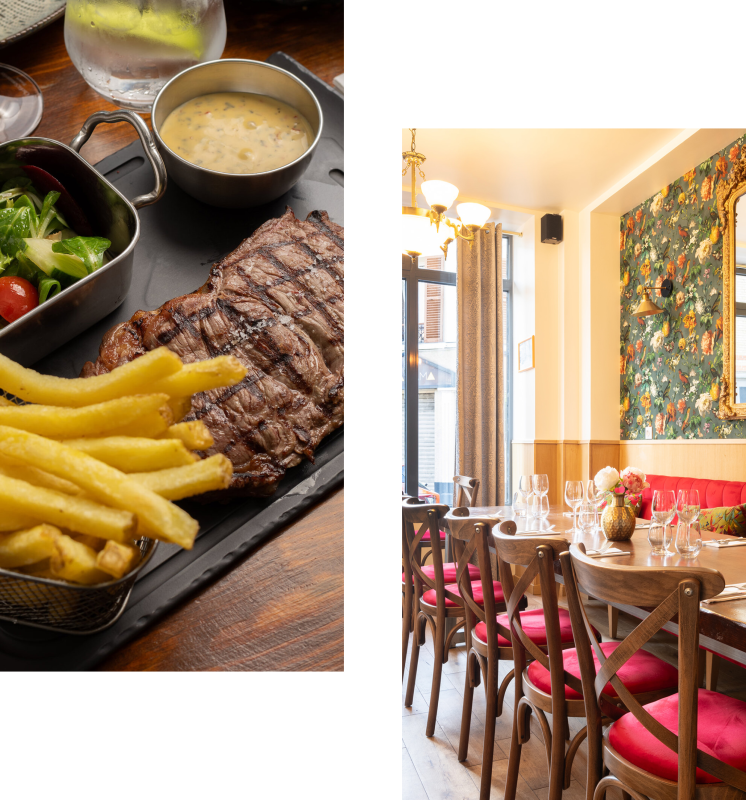 Le restaurant - Le Vieux Bistrot - restaurant LE PERREUX-SUR-MARNE - Restaurant Val de Marne